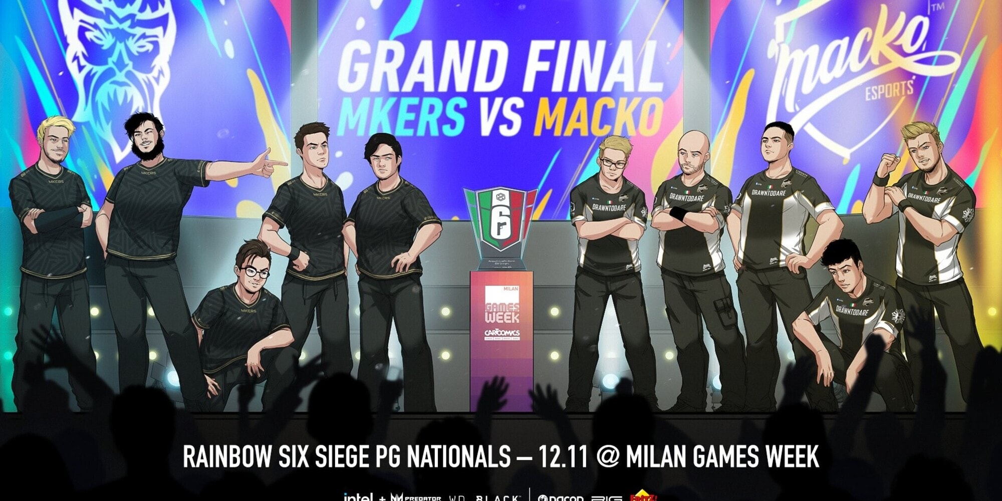 Milan Games Week: Mkers contro Macko per il titolo su Rainbow Six Siege
