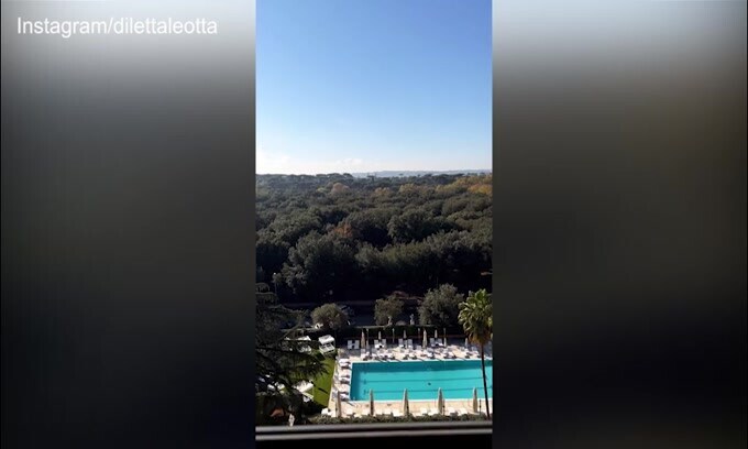 Diletta, risveglio spettacolare a Roma!