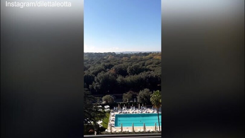 Diletta, risveglio spettacolare a Roma!