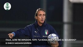 Italia, altre tre defezioni. Totti: "La Roma deve puntare su Mourinho"
