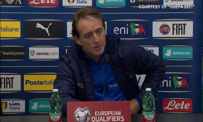 Mancini: "Non dobbiamo avere cattivi pensieri"