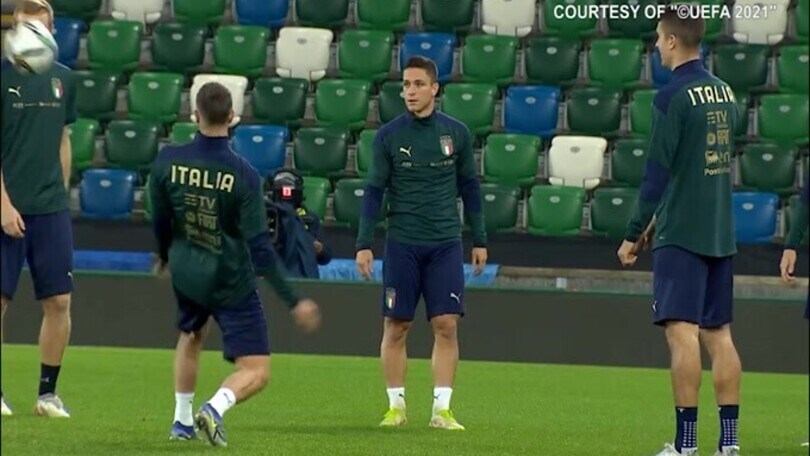 L'Italia prova il terreno di Belfast