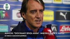Mancini: "Giochiamo senza ansia". Lazio, Immobile punta il Napoli