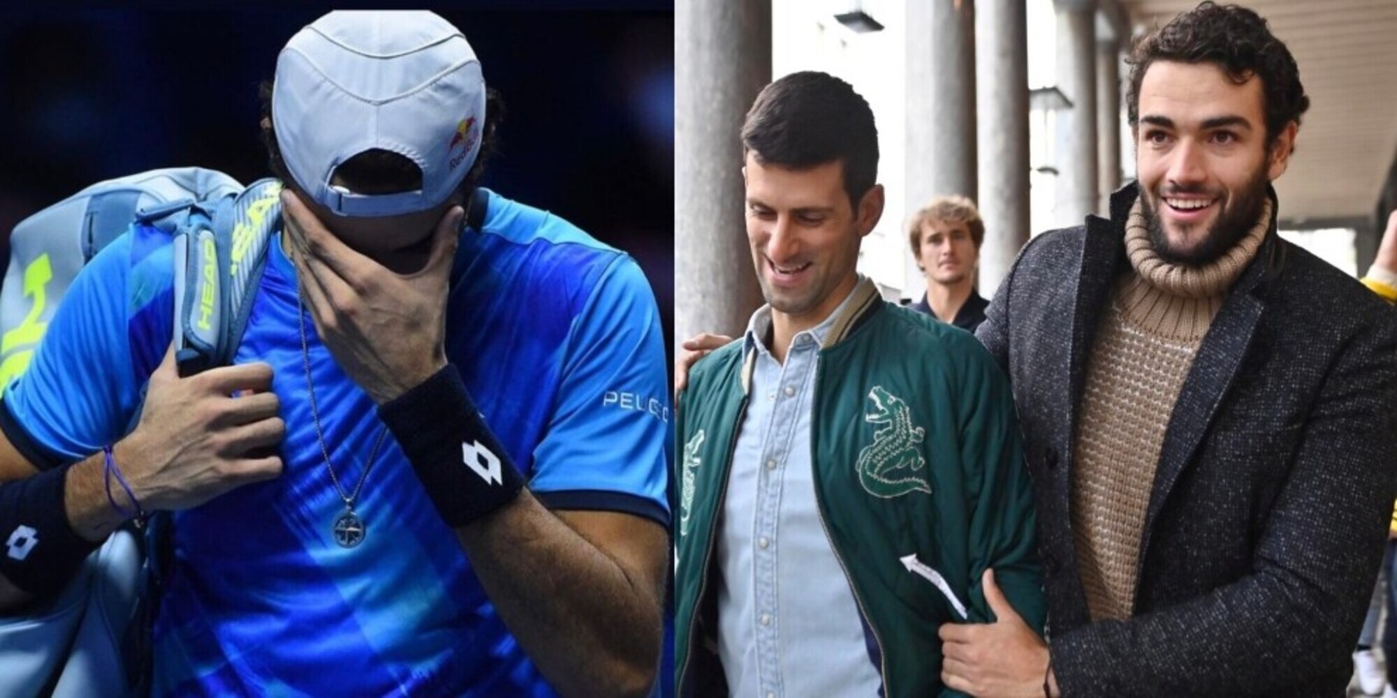 Berrettini in lacrime, arriva il messaggio social di Djokovic