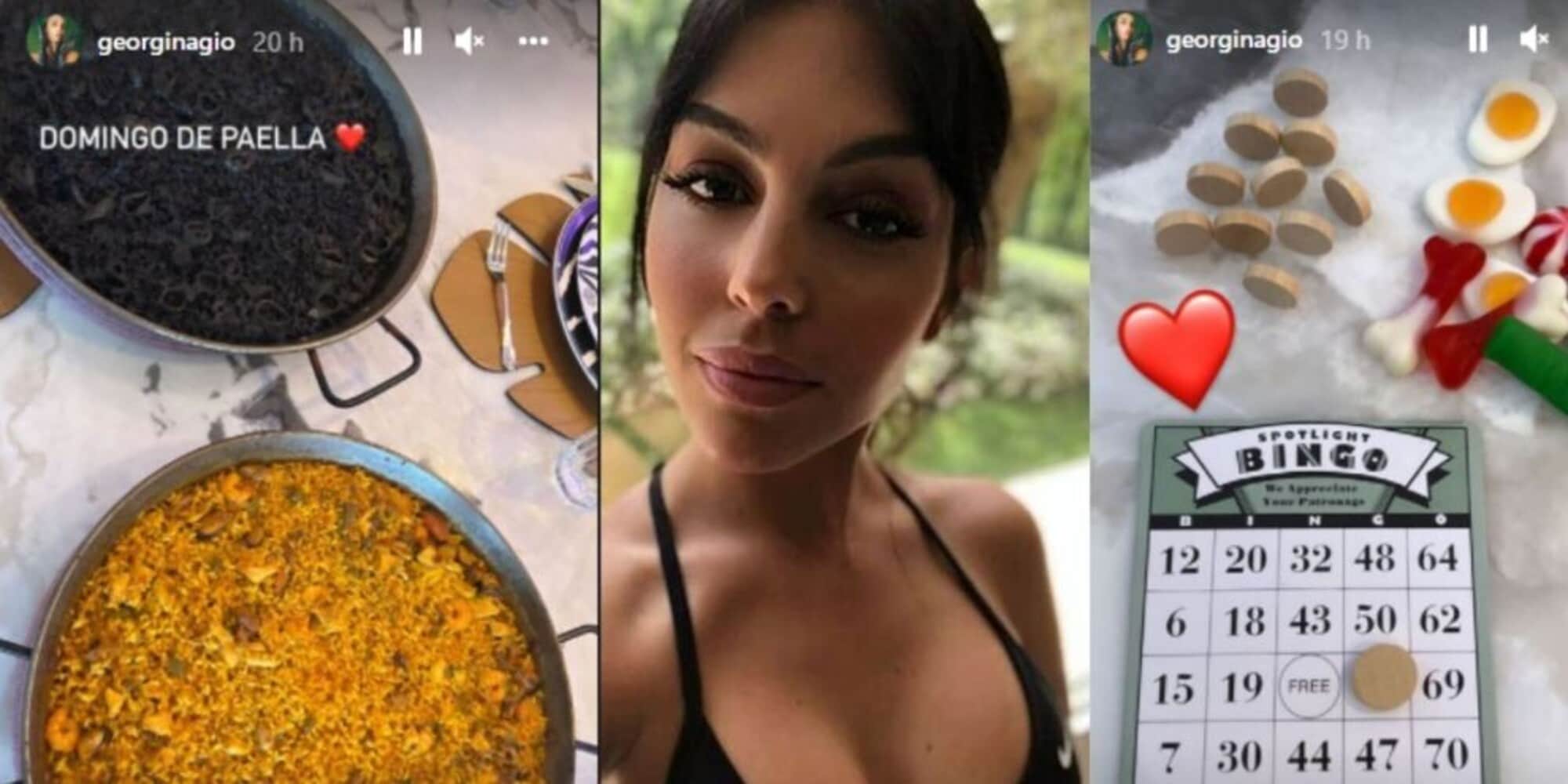 Georgina Rodriguez: che gioco per intrattenere i figli la domenica!