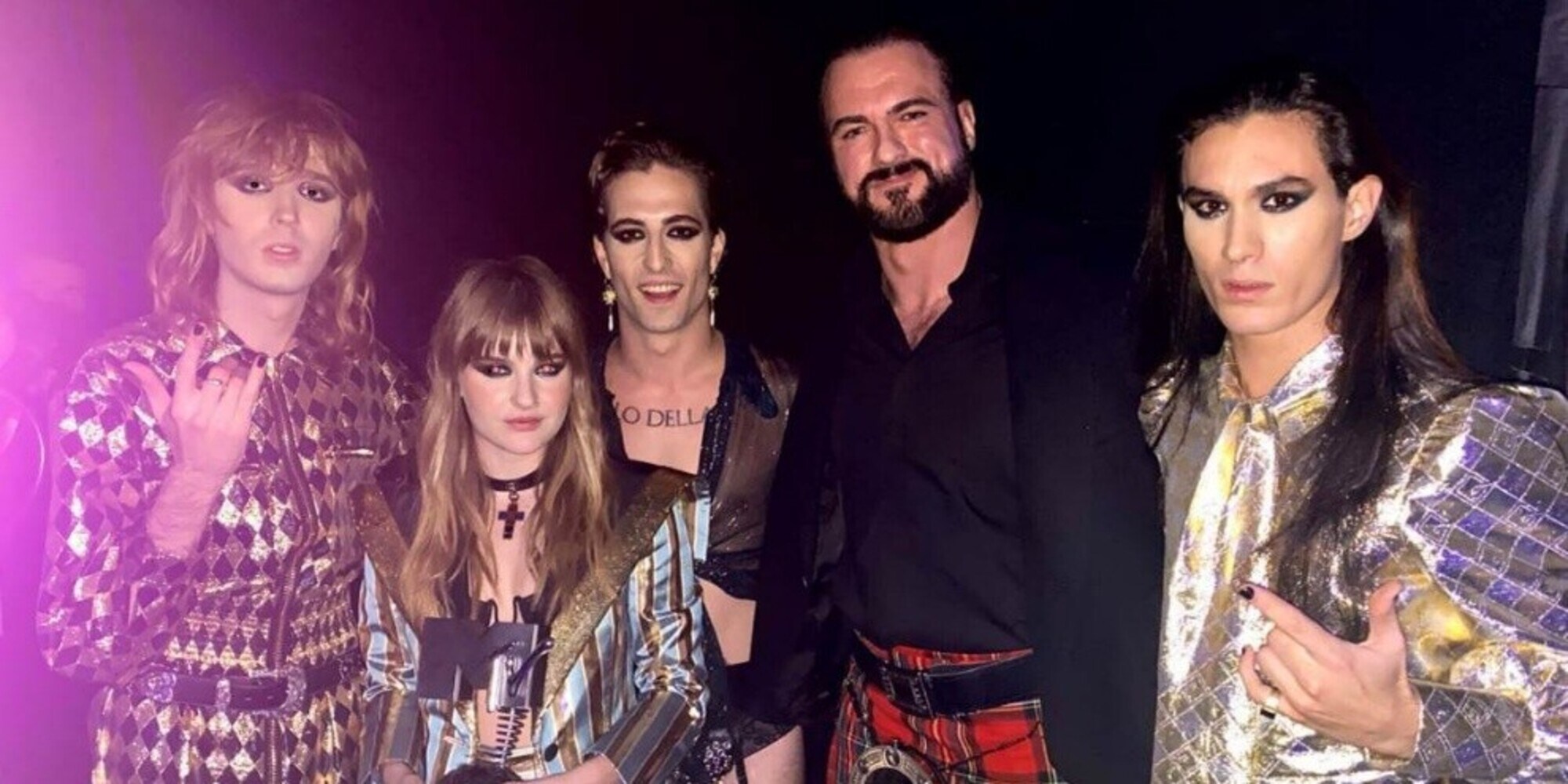 WWE, Drew McIntyre premia i Maneskin: "Miglior rock del mondo"