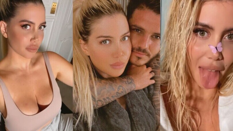 Wanda lavora ma Icardi prova a distrarla...