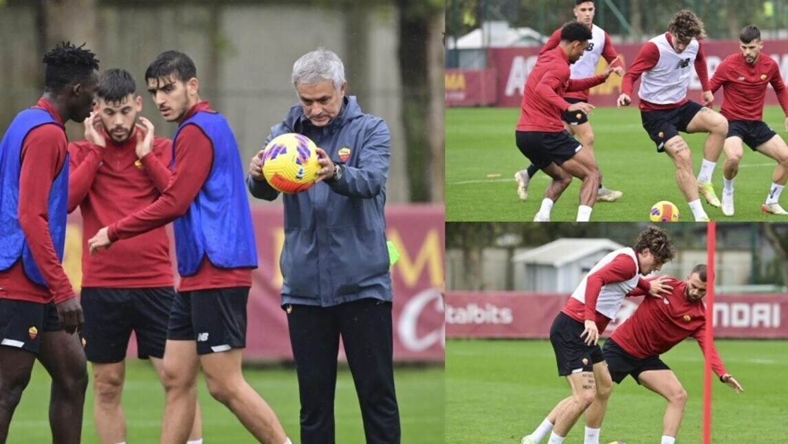 La Roma di Mourinho aspetta i nazionali: Zaniolo in gruppo