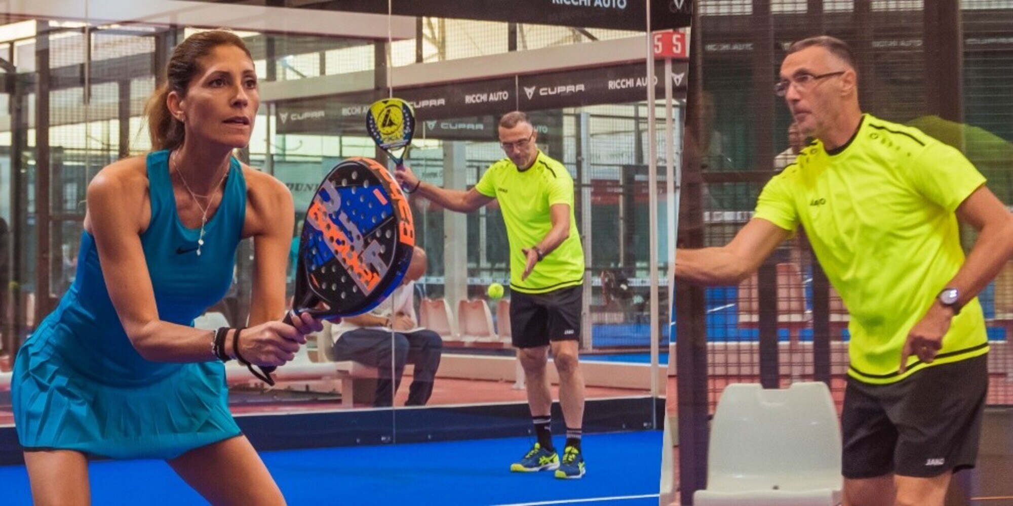 Exclusive Padel Cup: in campo Bergomi, Serginho e Zenoni