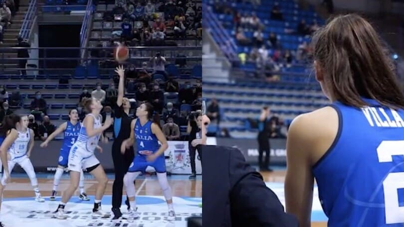 Matilde Villa, l'esordio con la maglia dell'Italia