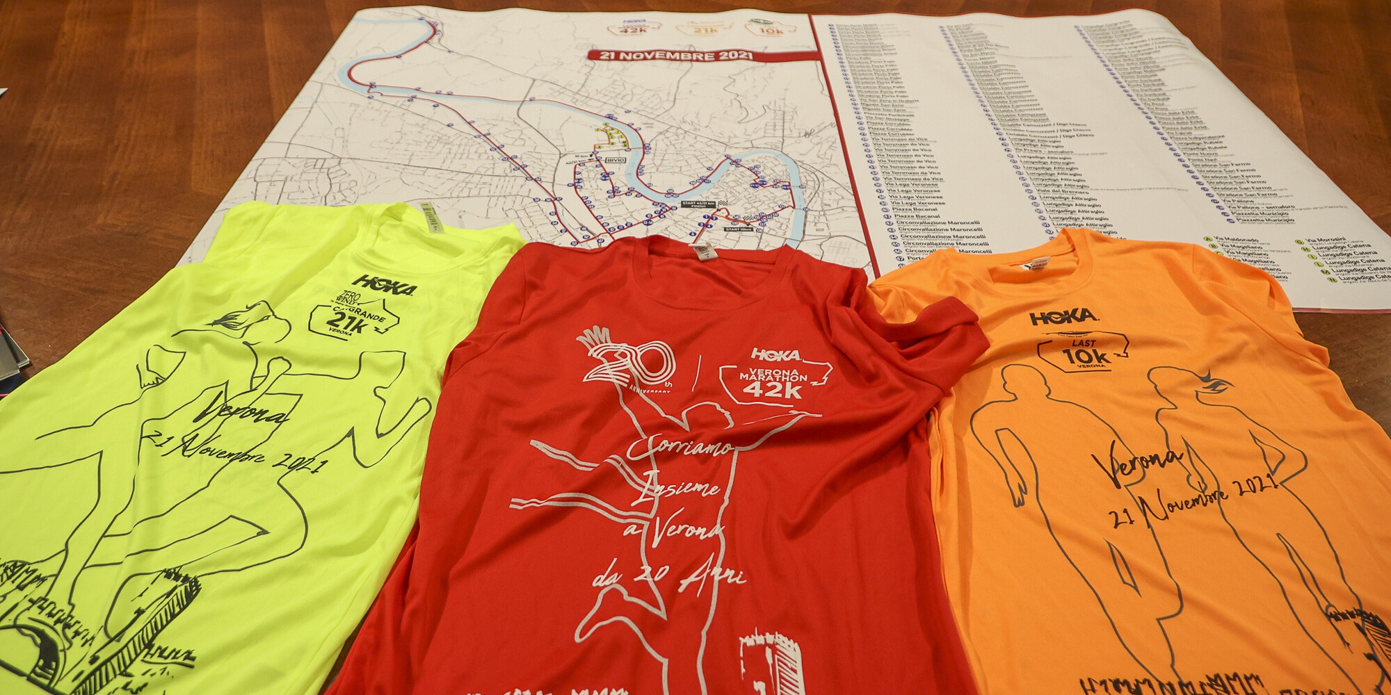 Presentate Hoka Verona Marathon, Zero Wind Cangrande Half Marathon e Avesani Last 10k