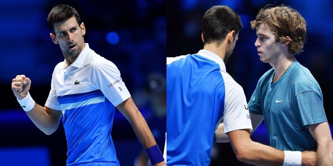 Djokovic in semifinale alle Atp Finals: battuto il russo Rublev