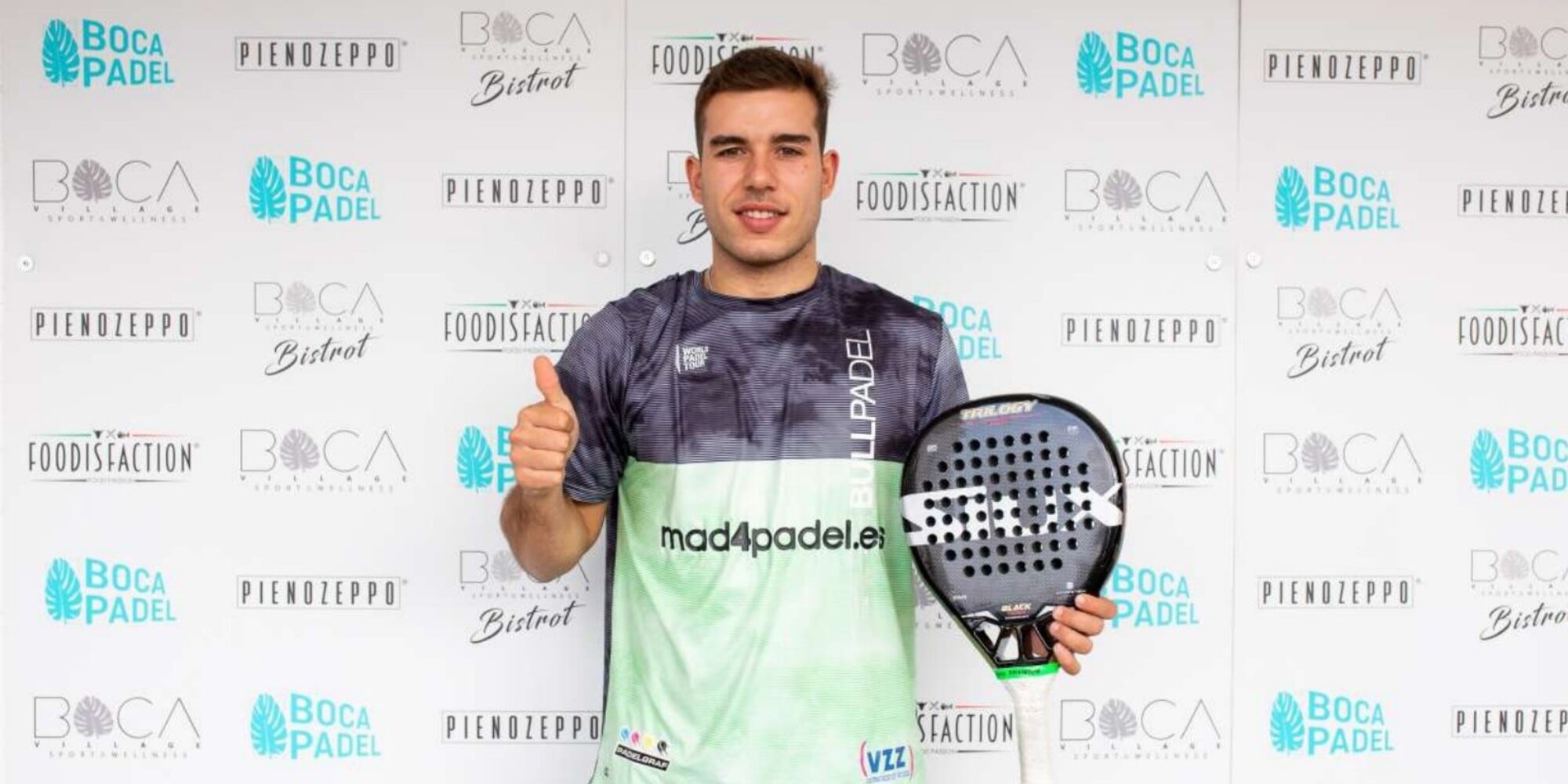 Padel, Javi Rodriguez al Boca Village