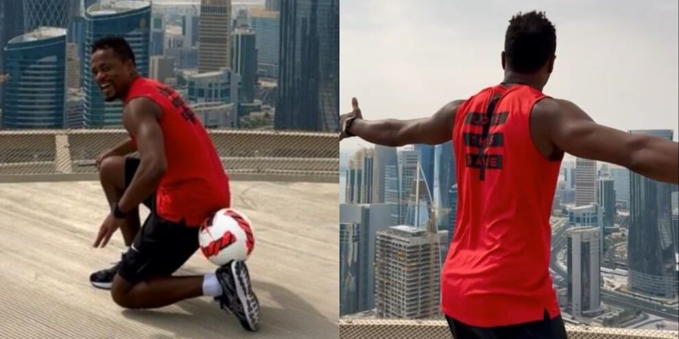 Evra scatenato: freestyle show sui tetti di Doha!