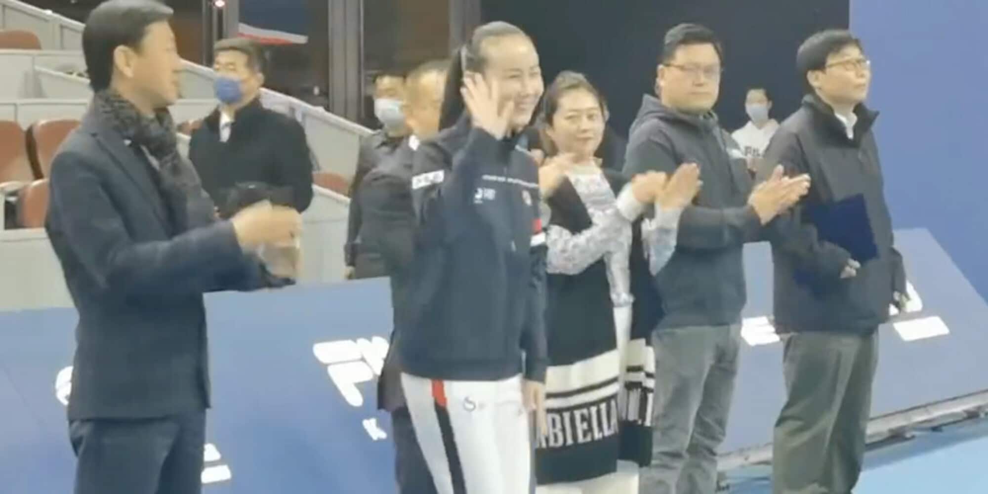 Caso Peng Shuai: apparsa ad un torneo a Pechino