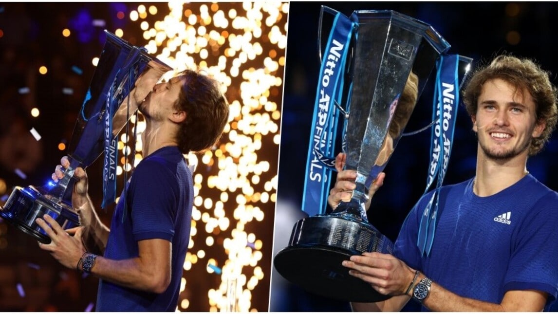 Zverev trionfa nelle Atp Finals: la festa a Torino