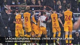 La Roma espugna Marassi. L'Inter avvicina la vetta