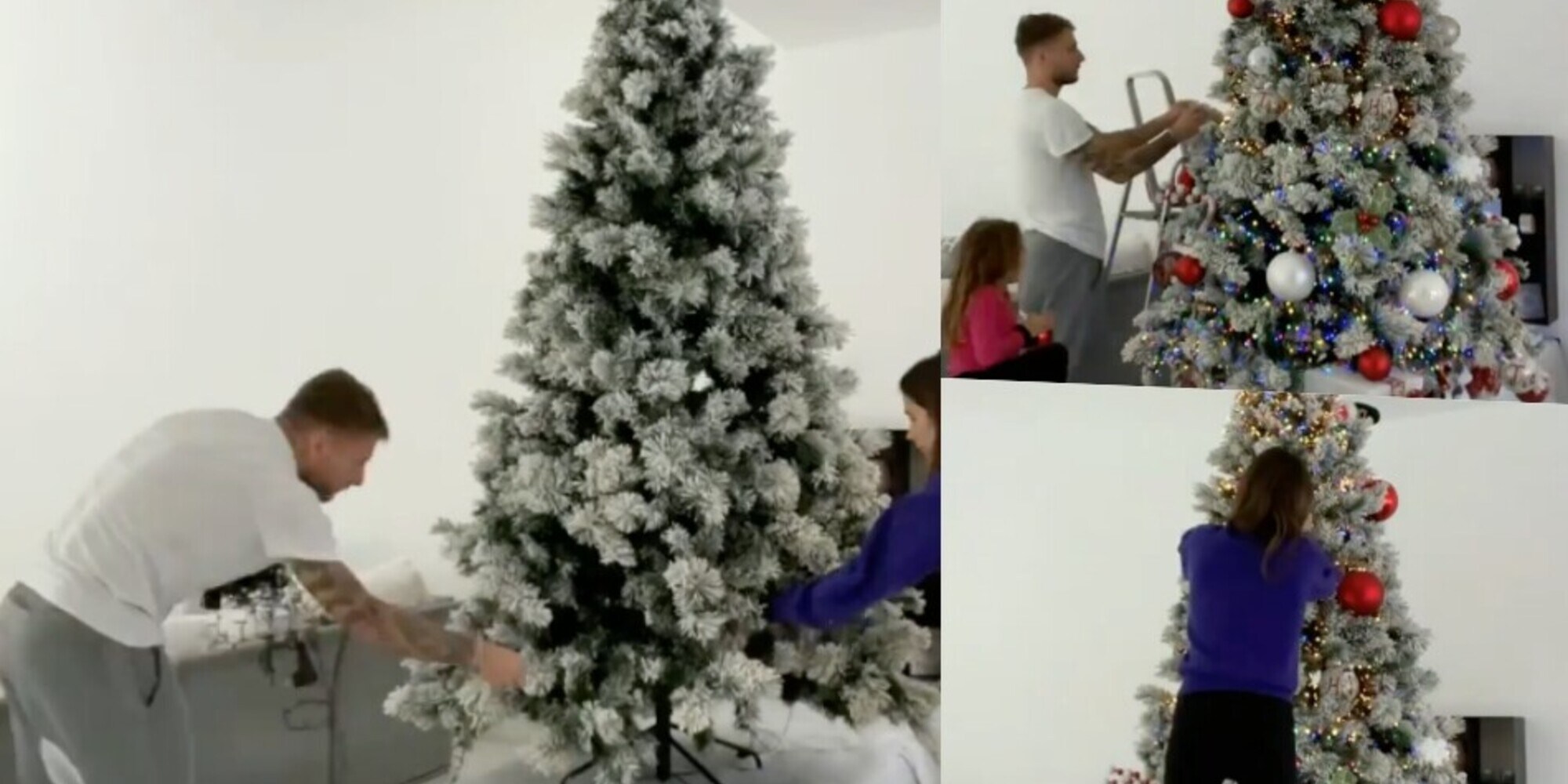 Ciro e Jessica Immobile, è già Natale: fatto l’albero