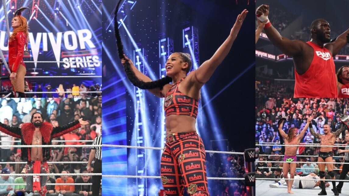 WWE, a Survivor Series trionfa Raw: 5-2 su SmackDown