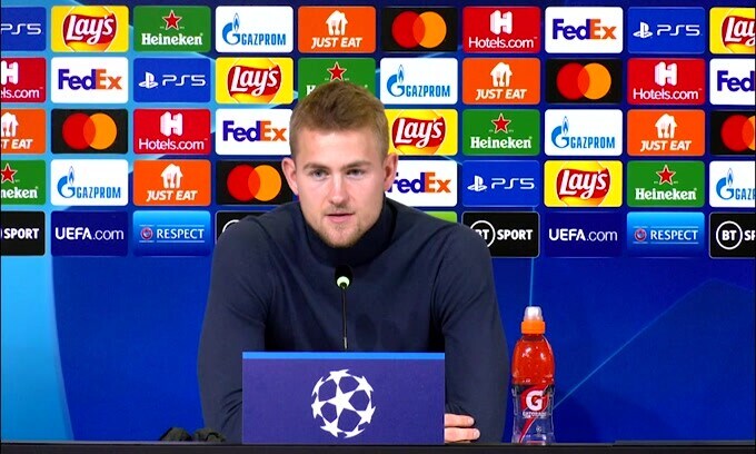De Ligt: "Sogno la Champions League con questa maglia"