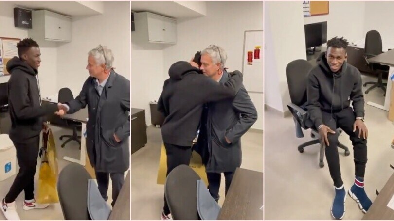 Felix pazzo di gioia: Mourinho gli ha regalato le scarpe da 800 euro