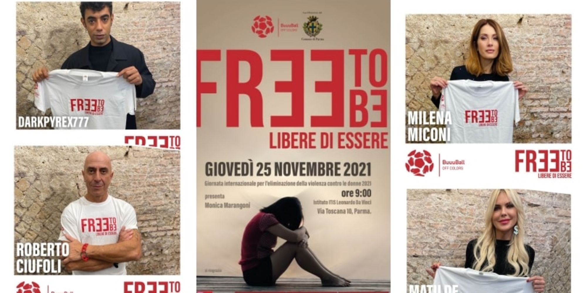 "Libere di Essere": Pioli testimonial speciale per Buuuball Off Colors