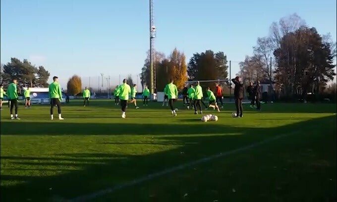 Inter, torello e sorrisi ad Appiano