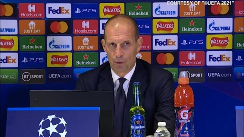 Allegri: "Disputato un buon primo tempo"