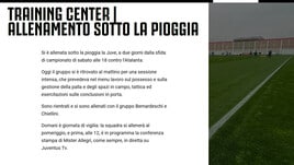 Juve, sorriso per Allegri: Chiellini e Bernardeschi in gruppo