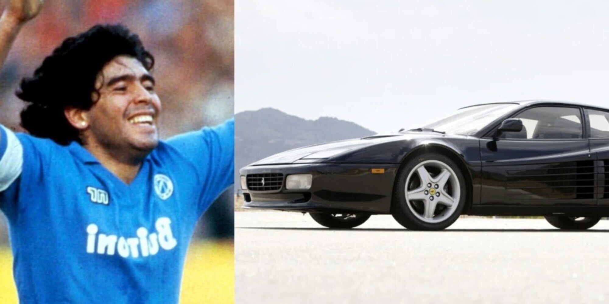 Maradona passione Ferrari: quella volta che ne chiese una nera