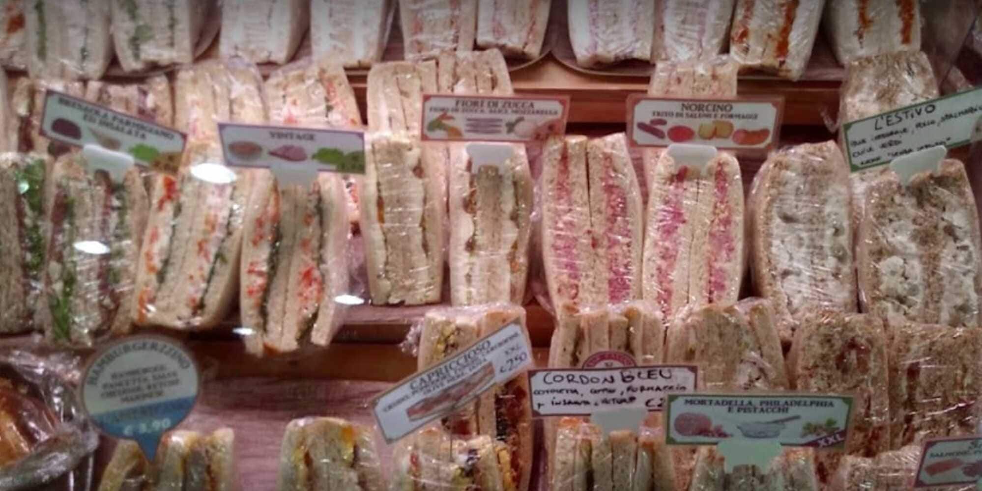 Magna e godi, a Ronciglione tramezzino artigianale alla gricia