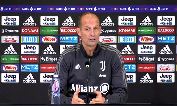 Allegri: "Ko col Chelsea? Dispiace"