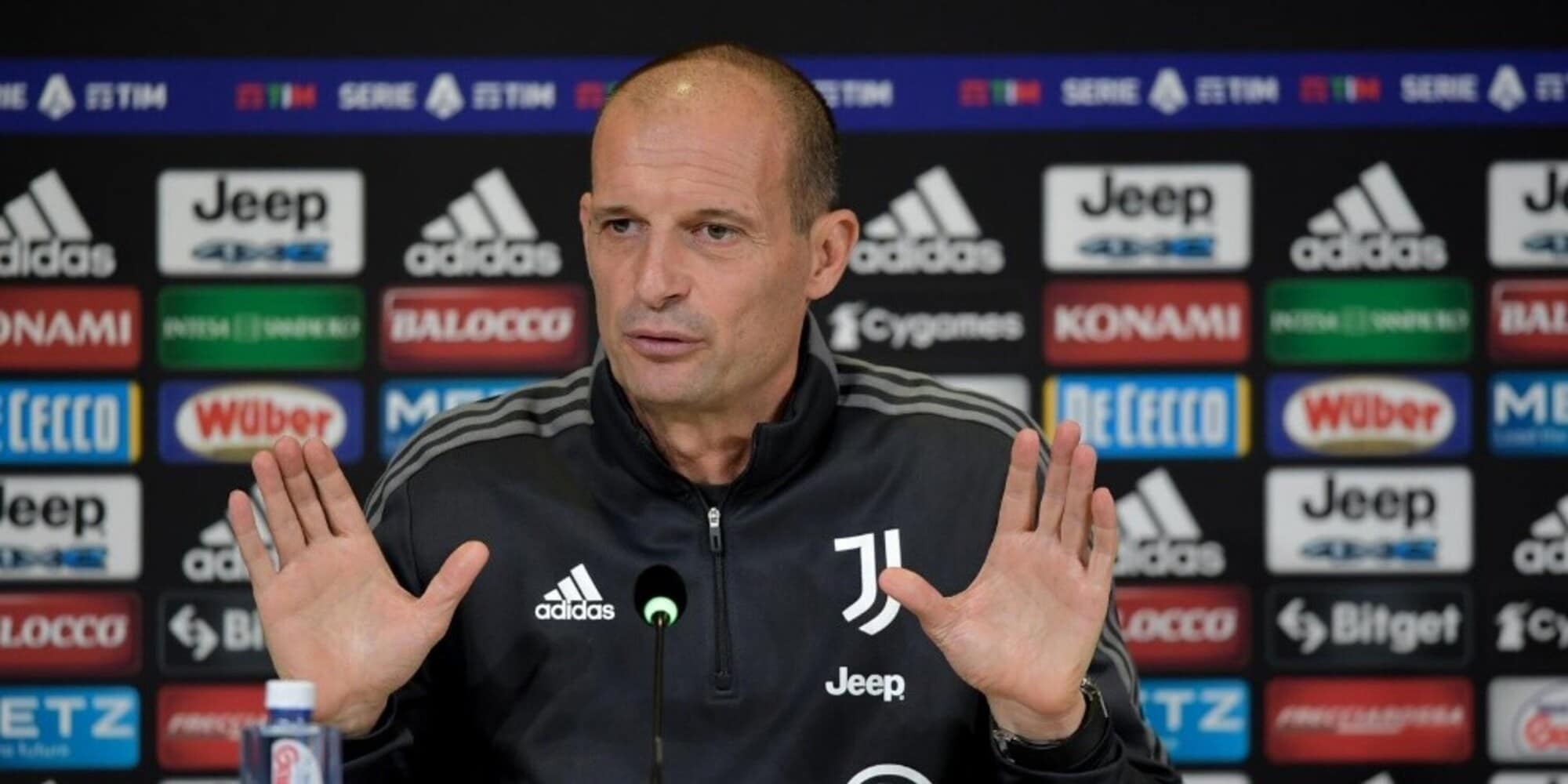 Juve-Atalanta, Allegri: "Impensabile vincere per 20 anni di fila"