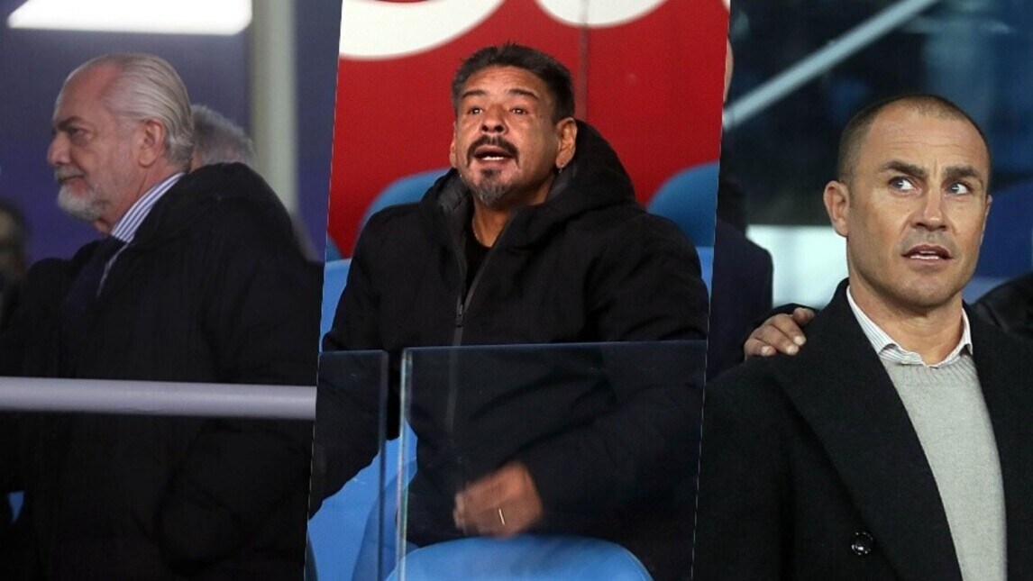 Da Hugo Maradona a Cannavaro: tutti a Napoli-Lazio per Diego
