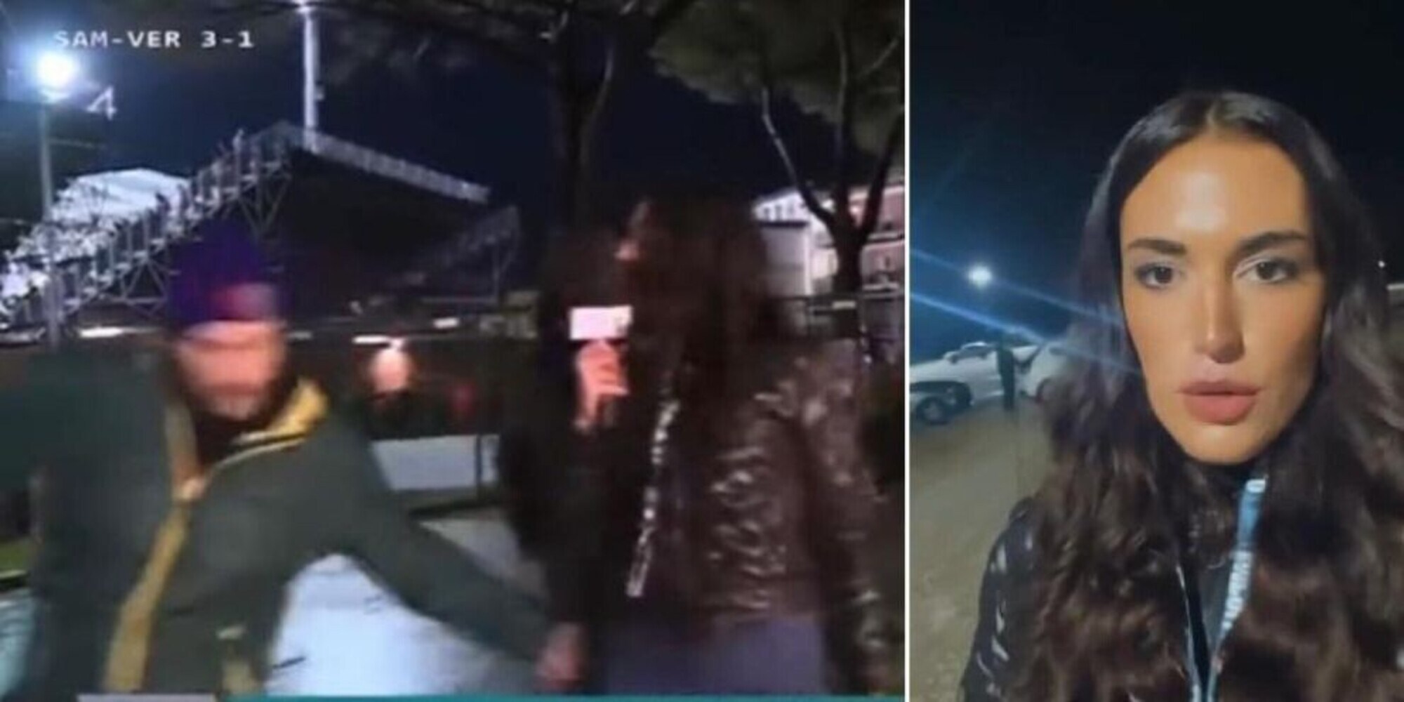Giornalista molestata: identificato l'autore del gesto