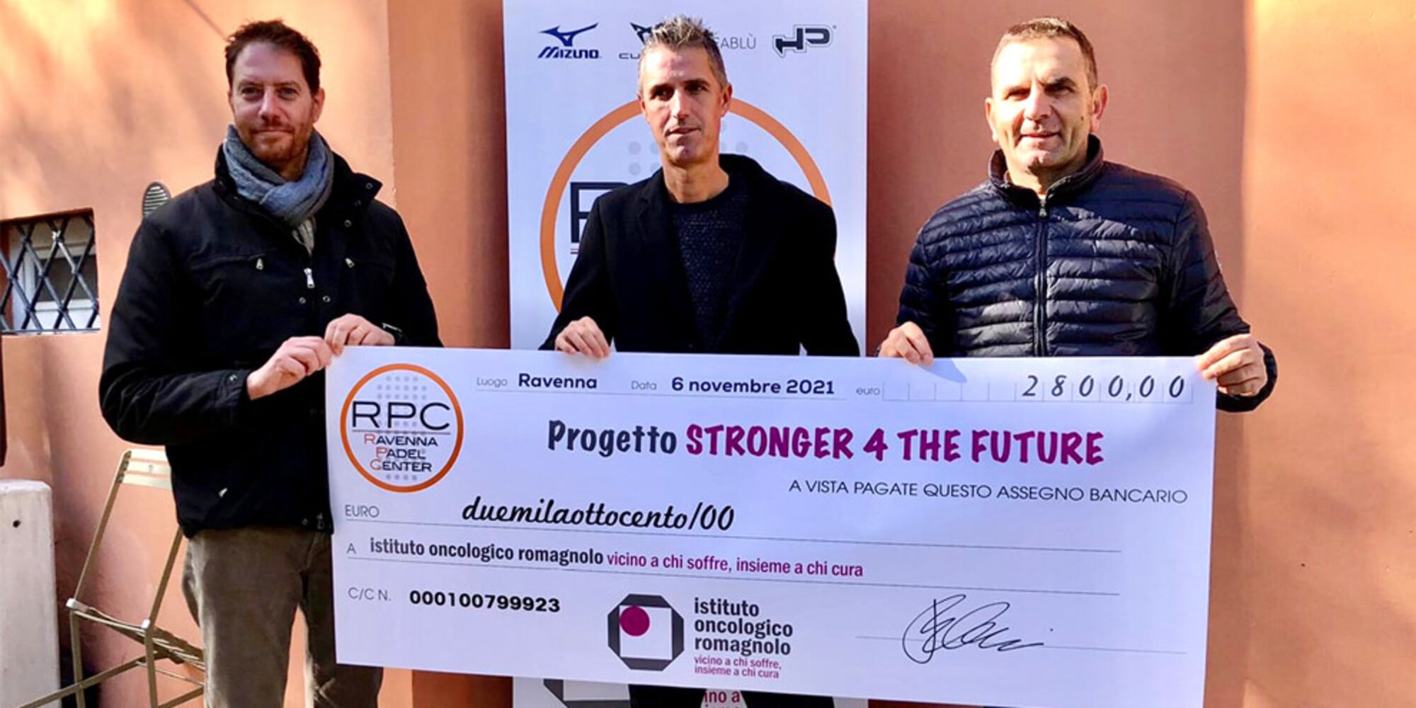 Ravenna Padel Center, ecco il progetto "Stronger 4 The Future"