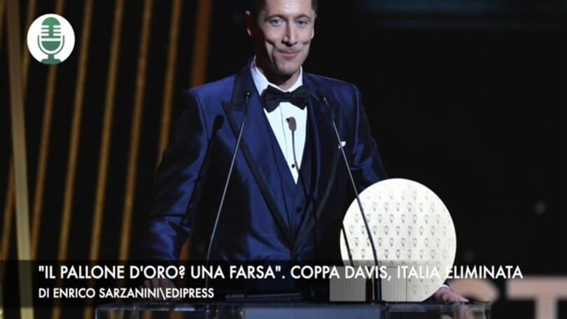 "Il Pallone d'oro? Una farsa". Coppa Davis, Italia eliminata