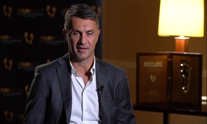 Golden Foot Award, Maldini: "Un onore essere tra i premiati"
