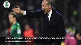 Serie A: risorge la Juventus, Vincono Atalanta e Fiorentina