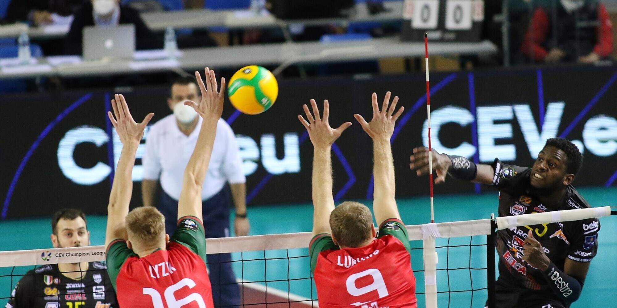 Esordio vincente in Champions per Civitanova
