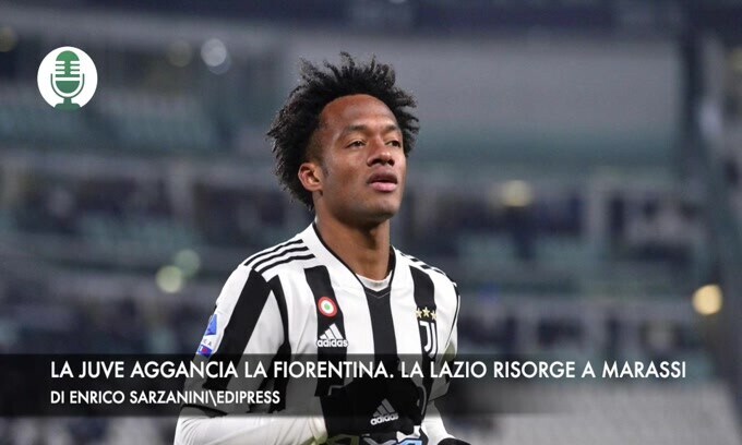 La Juventus aggancia la Fiorentina. La Lazio risorge a Marassi