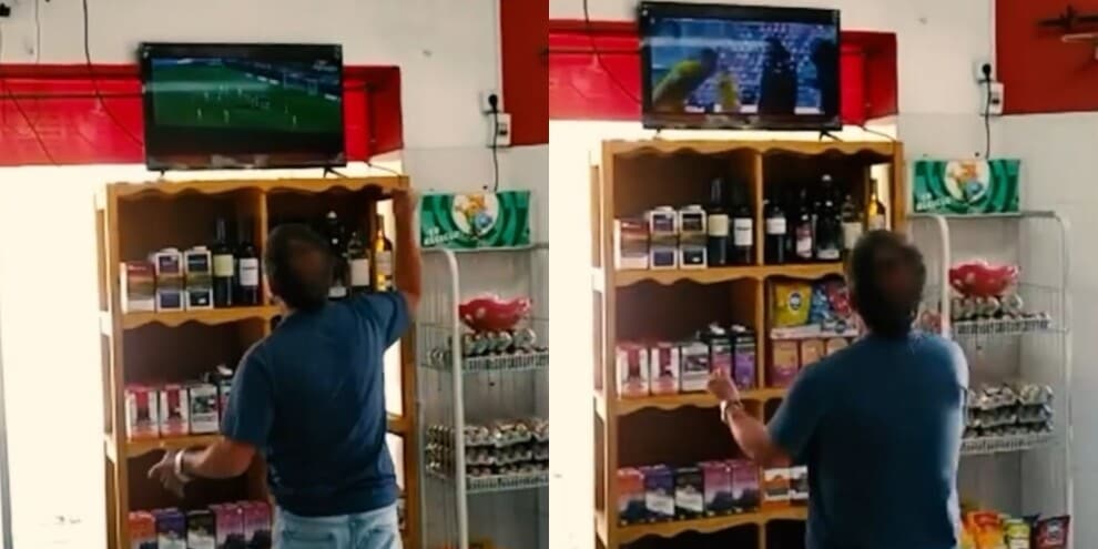Torreira, il papà si scatena al gol della Fiorentina: il video è virale
