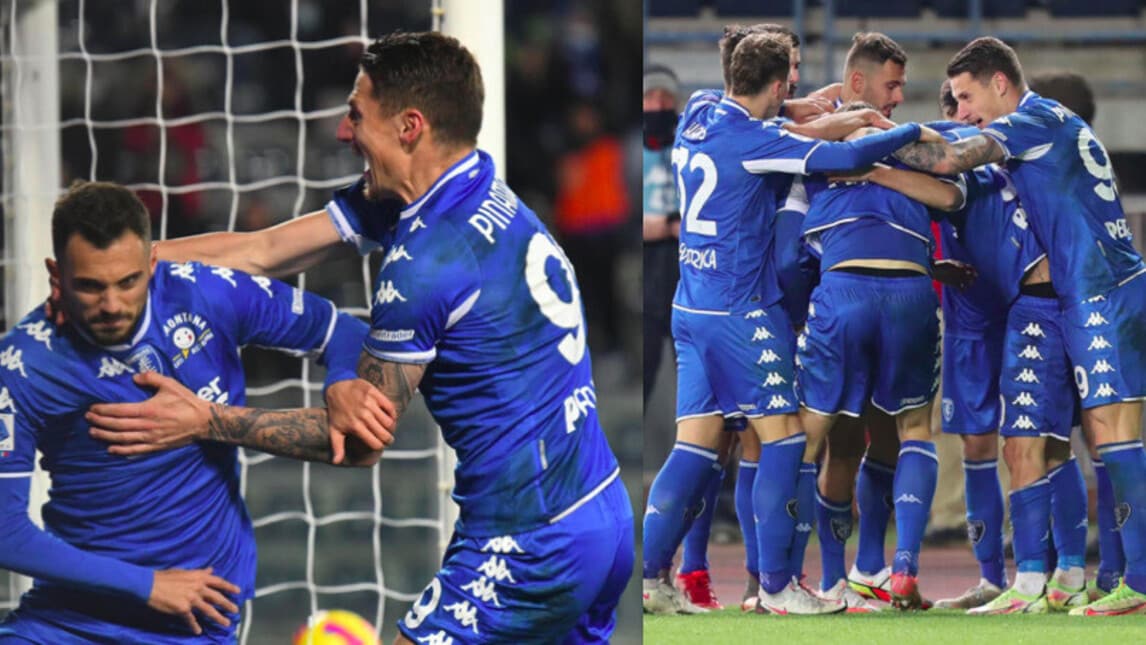 Empoli, tris all’Udinese: che festa in campo