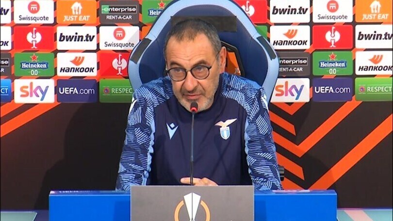 Sarri: "Spero di vedere la miglior Lazio"
