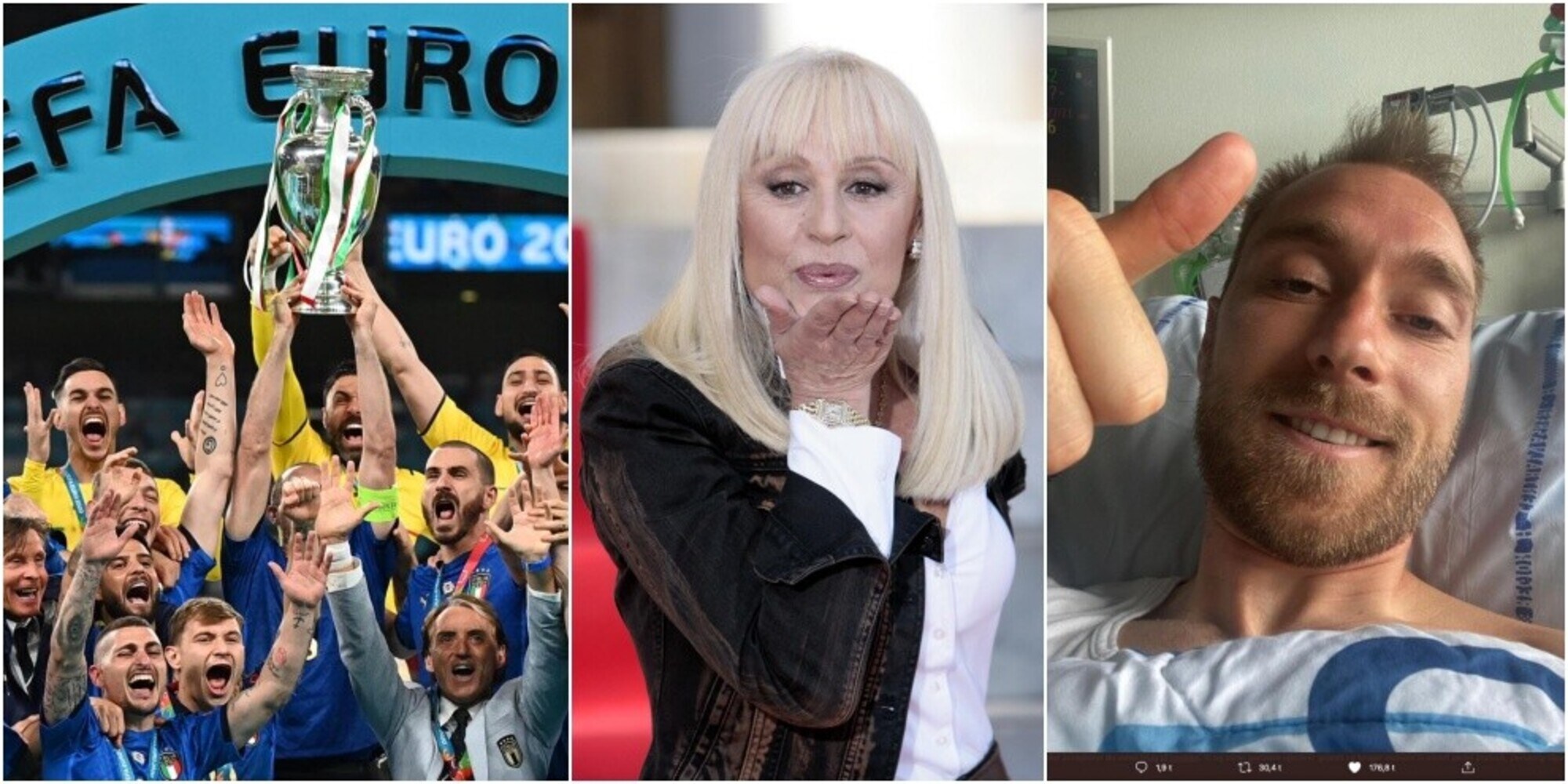 Europei, Eriksen, Raffaella Carrà: ecco le parole più cercate dagli italiani nel 2021