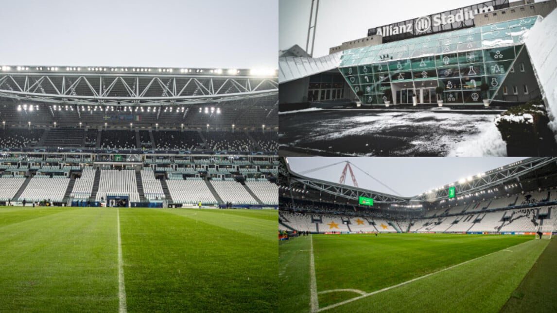 Juve-Malmoe, neve a Torino ma lo Stadium è in ottime condizioni