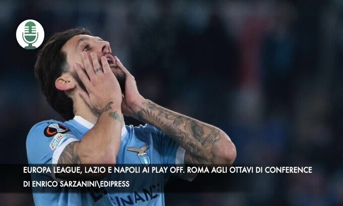 Europa League: Lazio e Napoli ai play off, Conference, Roma agli ottavi