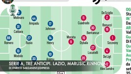 Serie A, tre anticipi per la 17ª. Lazio, Marusic rinnova fino al 2026