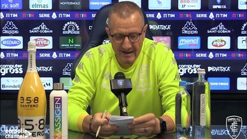 Andreazzoli: "Il Napoli? È una goduria per gli occhi"