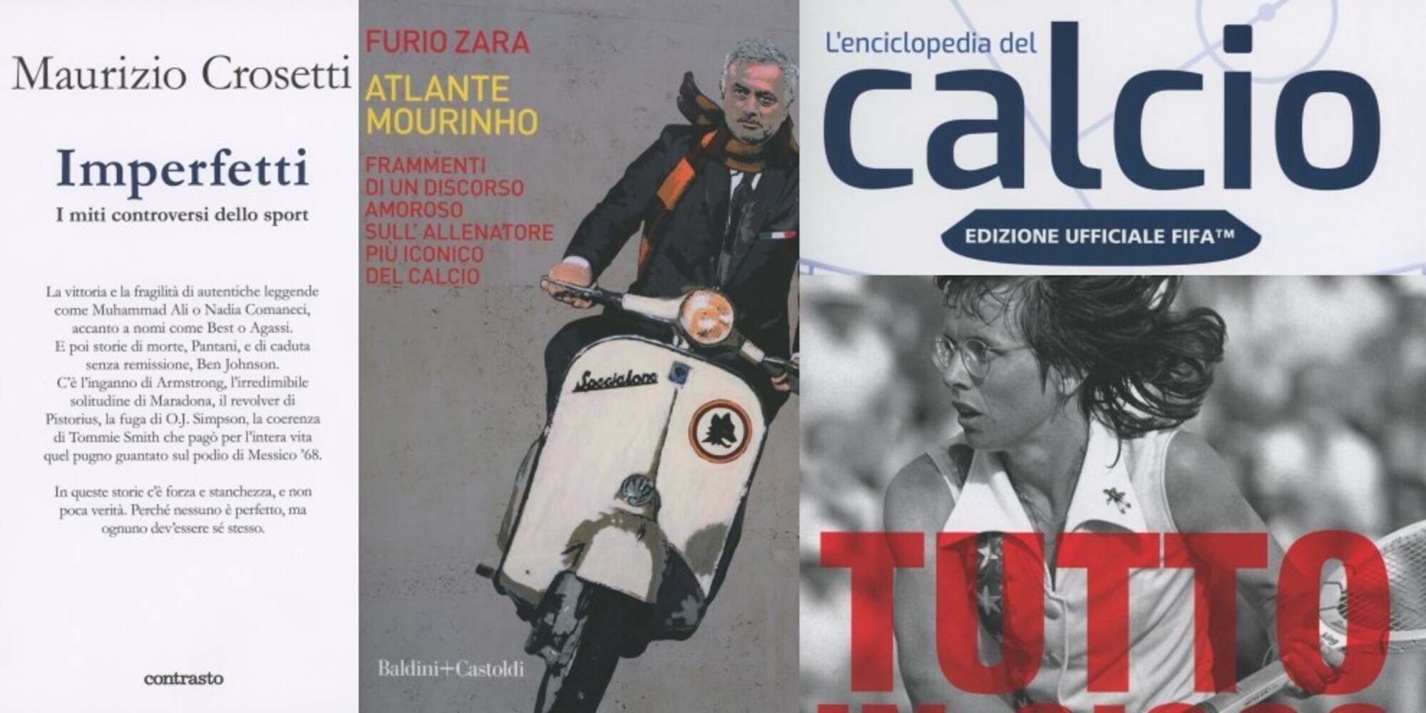 Dai campioni imperfetti alle vittorie in campo e fuori di Billie Jean King: altri libri per Natale